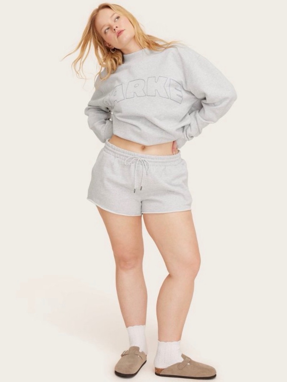 Parke x Target- Mid-rise Pull-on Sweatshorts